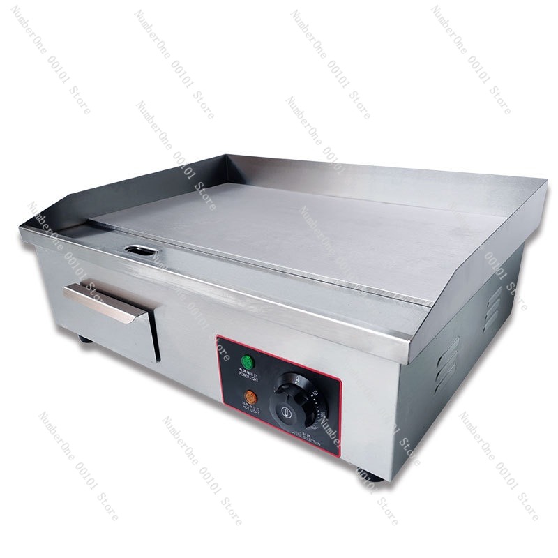Electric Griddle Flat Top - Mesin Panggang Listrik Komersial dengan Permukaan