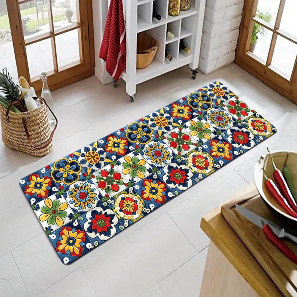Commercial Kitchen Tile Flooring - Karpet Ubin Mediterania, Alas Lantai Dapur,