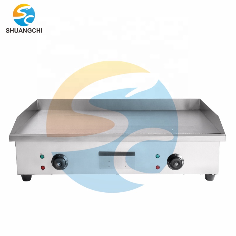 Electric Griddle Flat Top - Mesin Pemanggang Daging Steak Sapi Listrik