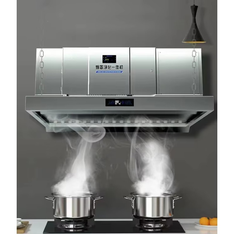 Commercial Kitchen Exhaust Hood - Penghisap Asap Dapur Komersial dengan Pembersih