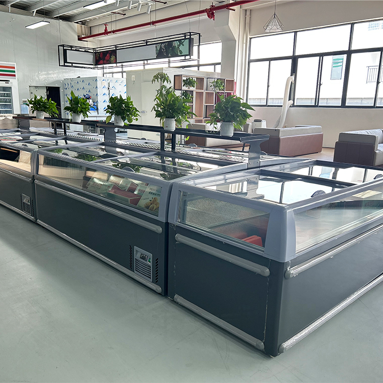 Commercial Chest Freezer - Lemari Pendingin Komersial Tipe Island dengan