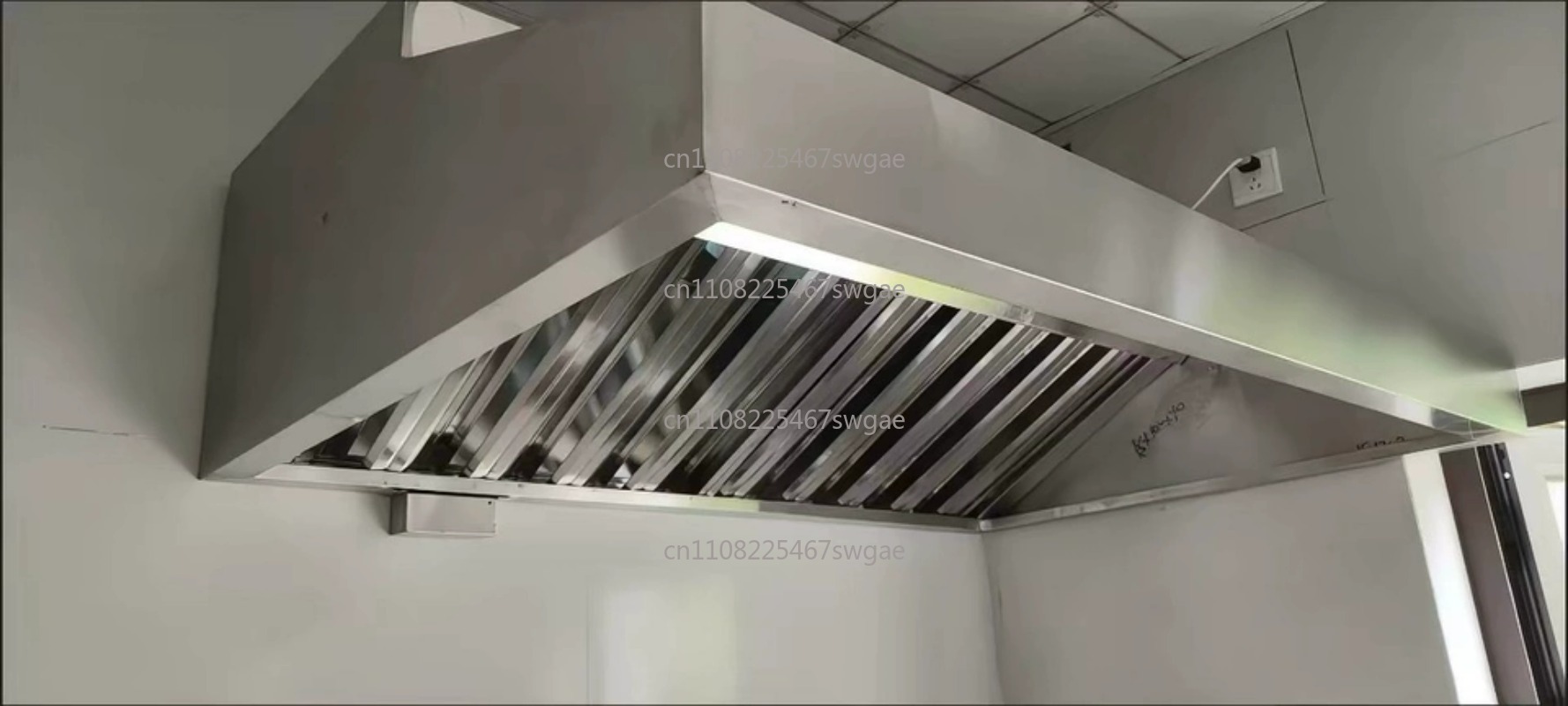 Commercial Kitchen Exhaust Hood - Penghisap Asap Dapur Baja Tahan Karat
