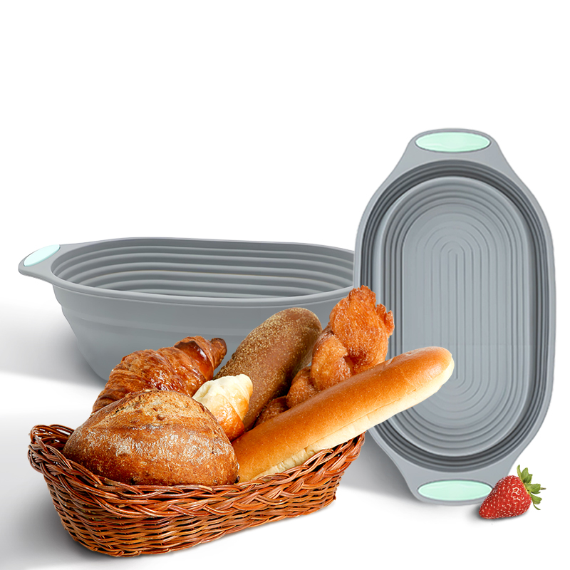 Commercial Kitchen Accessories - 1 Buah Keranjang Fermentasi Roti Silikon