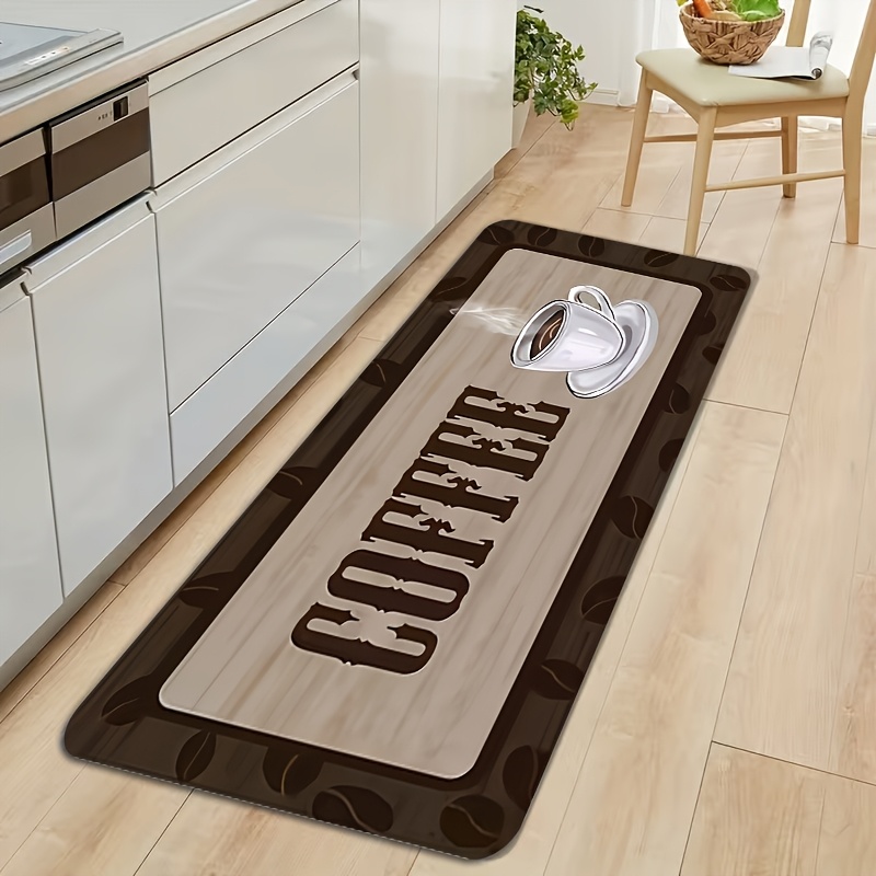 Commercial Kitchen Quotes - Karpet Lantai Motif Cangkir Kopi dan