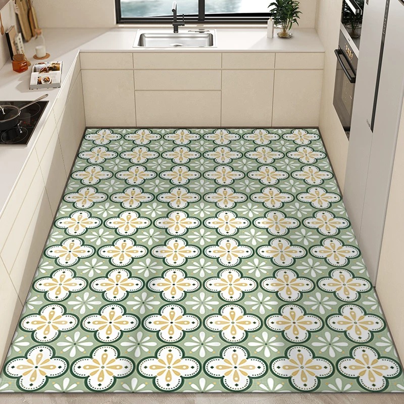 Commercial Kitchen Tile Flooring - Karpet Dapur PVC Tahan Air Tahan