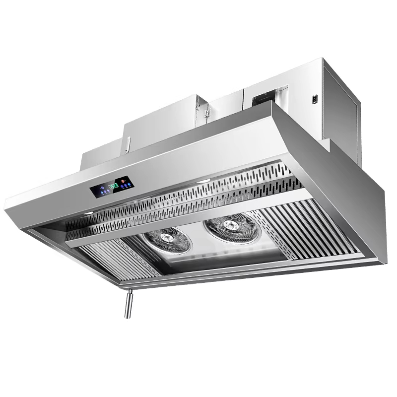 Commercial Kitchen Chimney - Penghisap Asap Dapur Listrik Stainless Steel