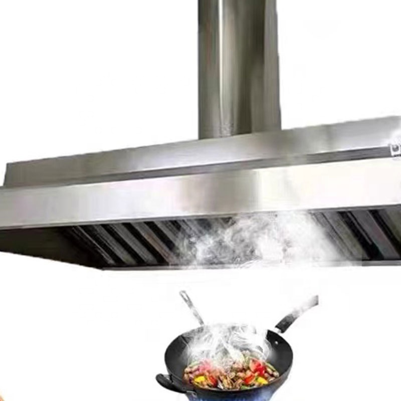 Commercial Kitchen Chimney - Penghisap Asap Dapur Komersial Ukuran Khusus,