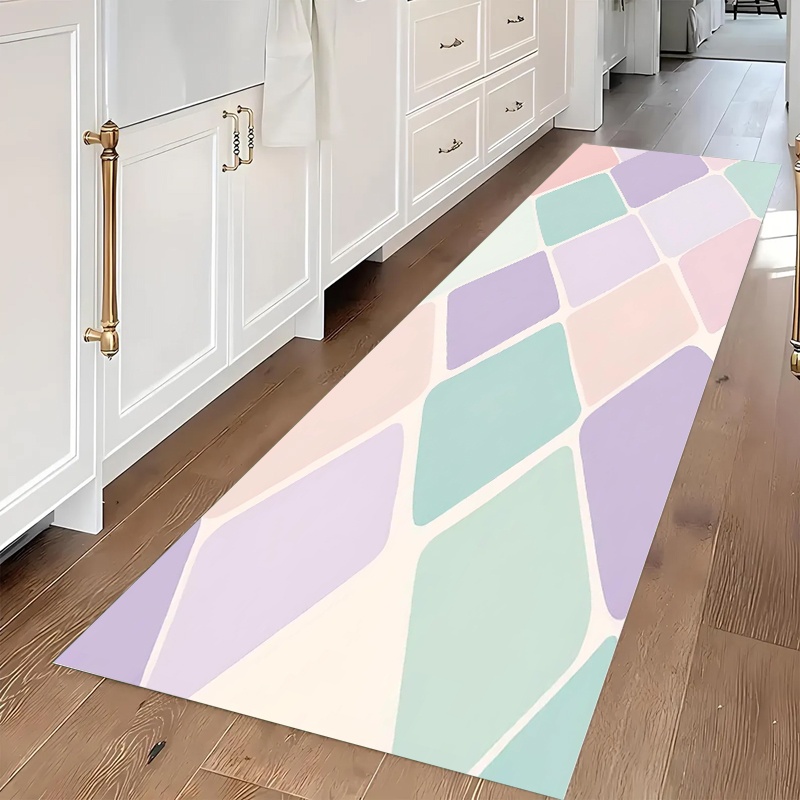 Commercial Kitchen Tile Flooring - Karpet Pelari Ubin Geometris Anti Selip