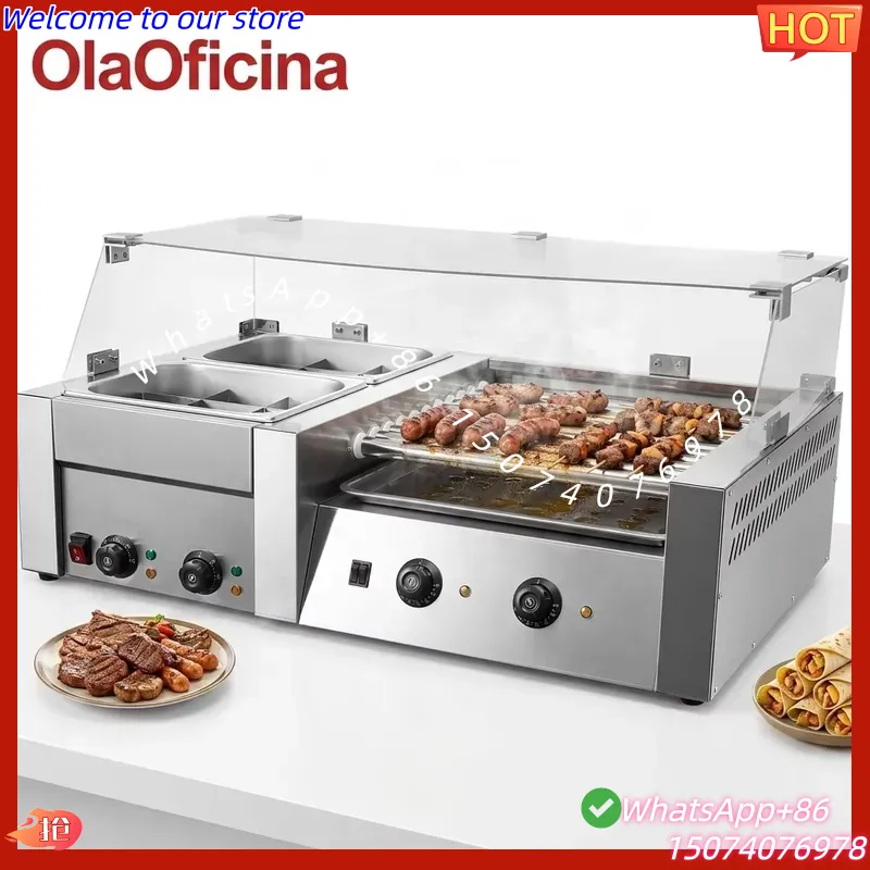 Hot Dog Roller Grill - 2026 11 Rollers Electric Hot Dog