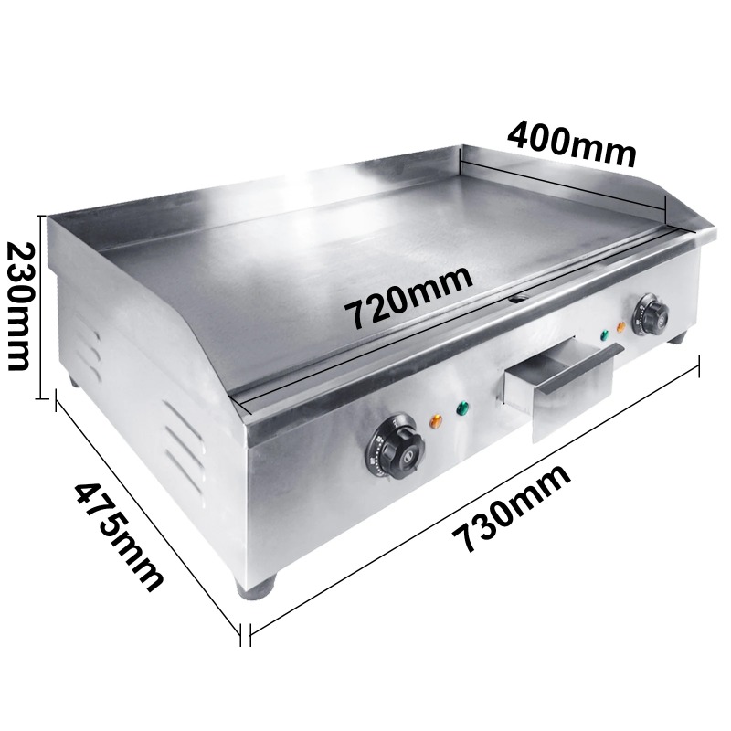 Electric Griddle Flat Top - Kompor Listrik Komersial Produk Baru dengan