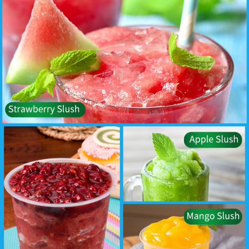 Slushy Machine - 2 Tangki Mesin Slush Komersial Stainless