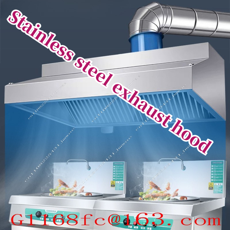 Commercial Kitchen Exhaust Hood - Penghisap Asap Stainless Steel untuk Dapur