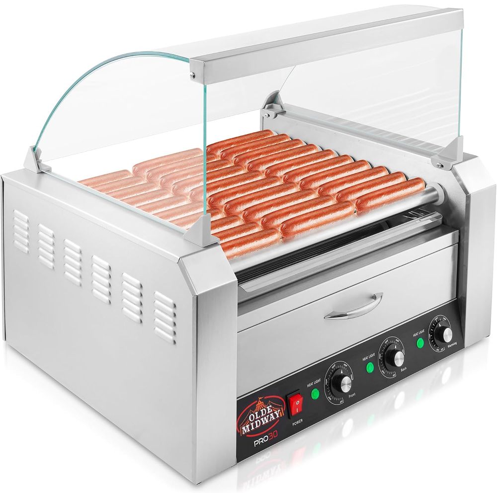 Olde way Electric 30 Hot Dog 1 - Hot Dog Roller Grill ulasan dan harga