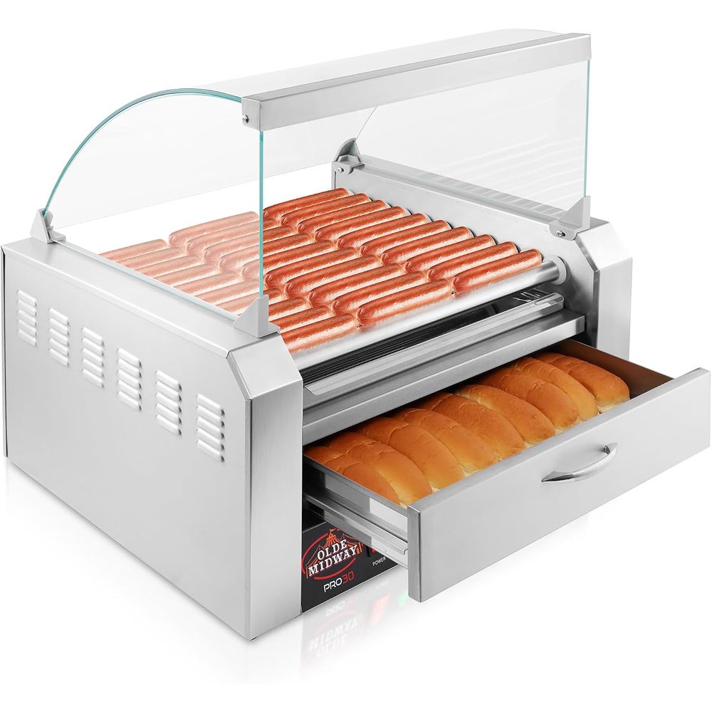 Olde way Electric 30 Hot Dog 1 - Hot Dog Roller Grill ulasan dan harga