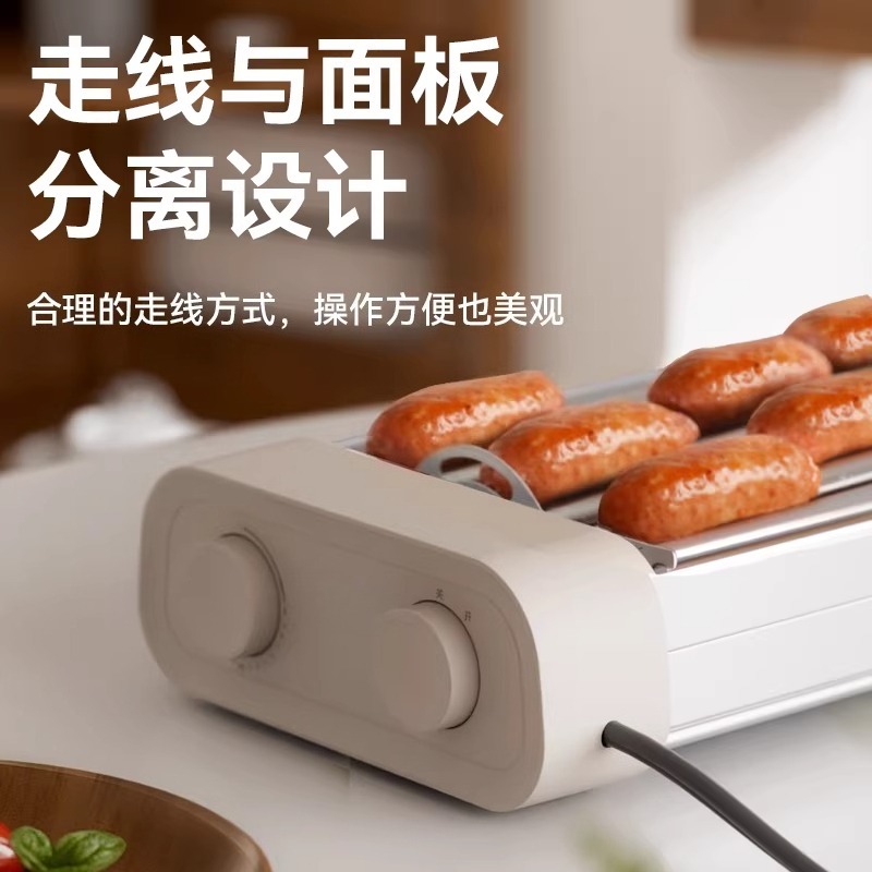 Mesin Pembuat Sosis Hot Dog Mu - Hot Dog Roller Grill ulasan dan harga