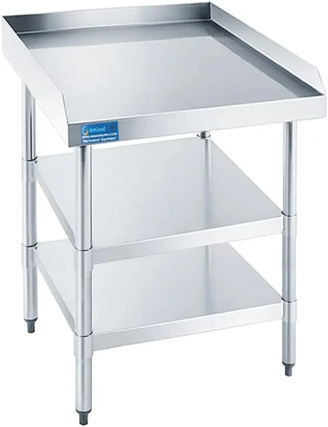 Meja Kerja Komersial dengan Pe - Commercial Kitchen Backsplash ulasan dan harga