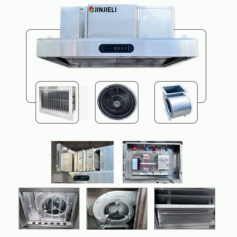 Pembersih Udara Elektrostatik  - Commercial Kitchen Chimney ulasan dan harga