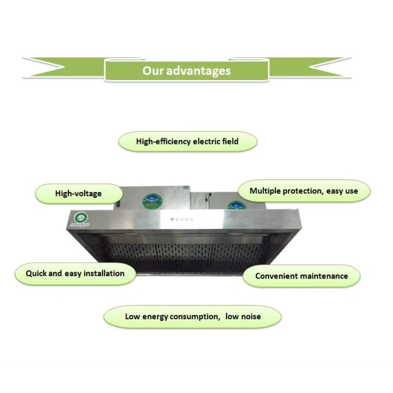 Penghisap Asap Dapur Komersial - Commercial Kitchen Chimney ulasan dan harga