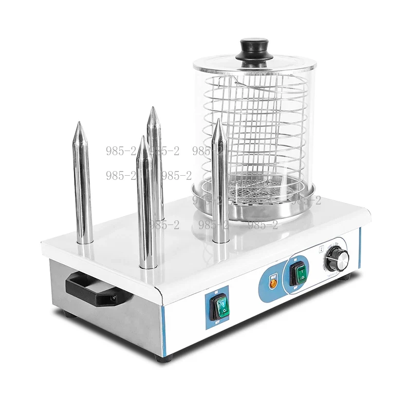 Mesin Pembuat Hotdog Otomatis, - Hot Dog Roller Grill ulasan dan harga