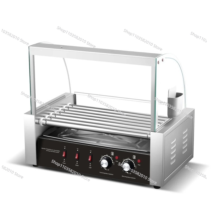 Pemanggang Hot Dog Komersial,  - Hot Dog Roller Grill ulasan dan harga