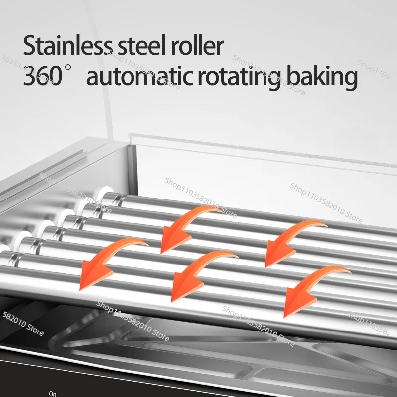 Pemanggang Hot Dog Komersial,  - Hot Dog Roller Grill ulasan dan harga