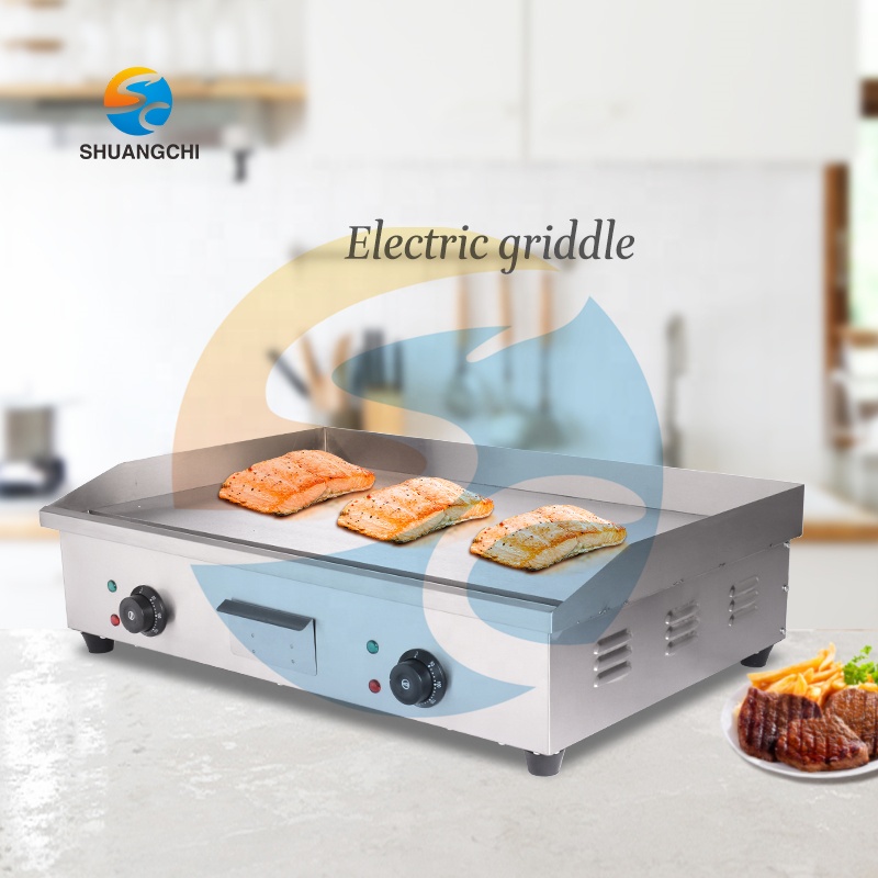 Mesin Pemanggang Daging Steak  - Electric Griddle Flat Top ulasan dan harga