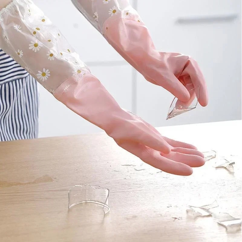 Sarung Tangan Karet Lengan Pan - Commercial Kitchen Gloves ulasan dan harga