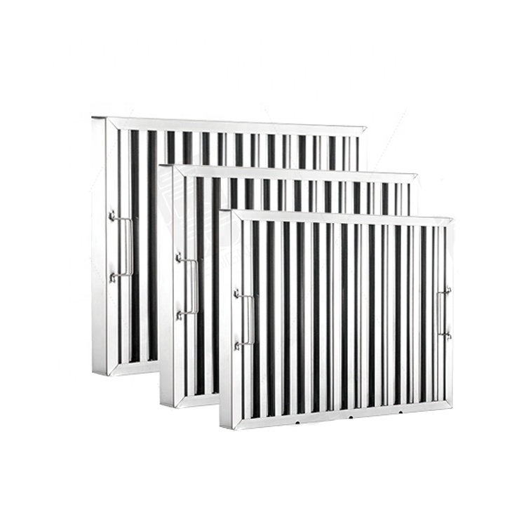 Filter Lemak 201SS 304SS 430SS - Commercial Kitchen Exhaust Hood ulasan dan harga