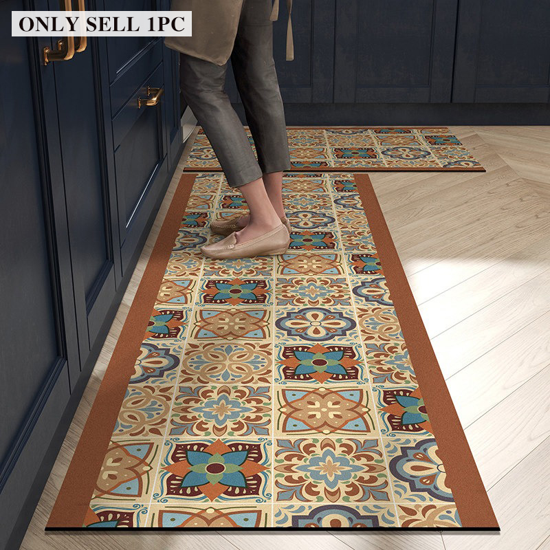 Karpet Dapur Tahan Air PVC Kul - Commercial Kitchen Tile Flooring ulasan dan harga