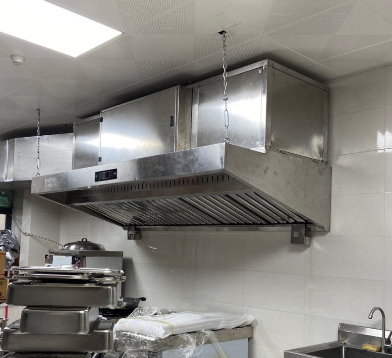 Penghisap Asap Dapur dengan Pe - Commercial Kitchen Exhaust Hood ulasan dan harga