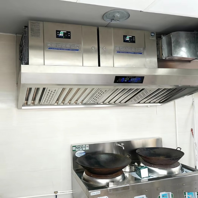 Penghisap asap komersial elekt - Commercial Kitchen Chimney ulasan dan harga