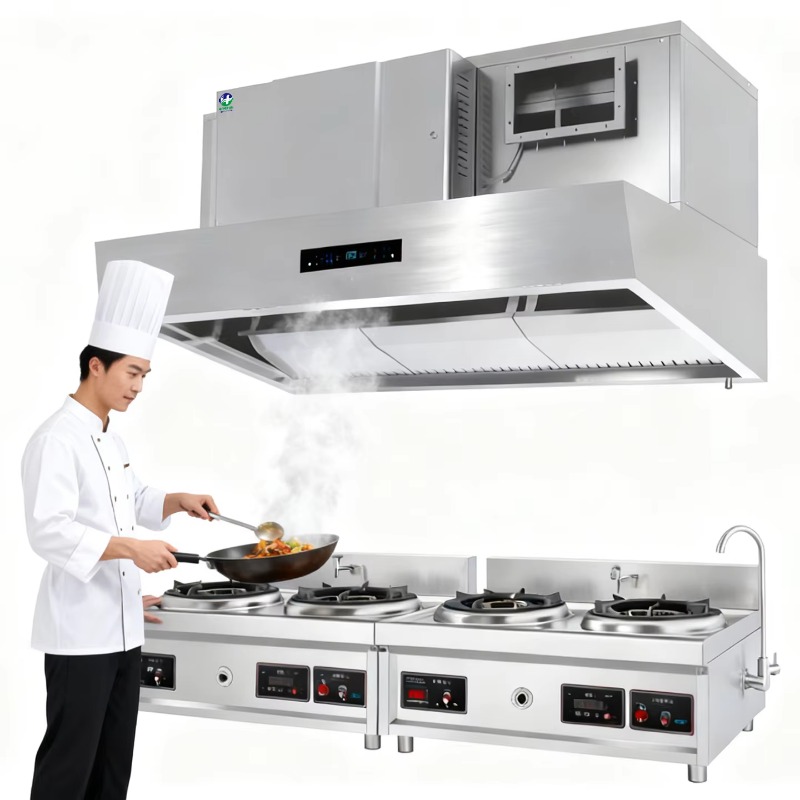 Penghisap asap komersial elekt - Commercial Kitchen Chimney ulasan dan harga