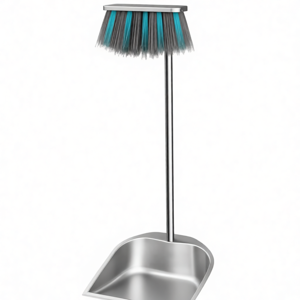 Set Sapu dan Pengki Stainless  - Commercial Kitchen Broom ulasan dan harga