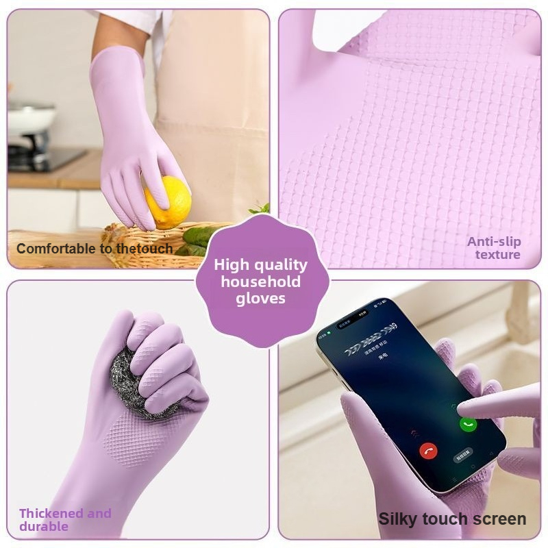 Sarung Tangan Pencuci Piring L - Commercial Kitchen Gloves ulasan dan harga