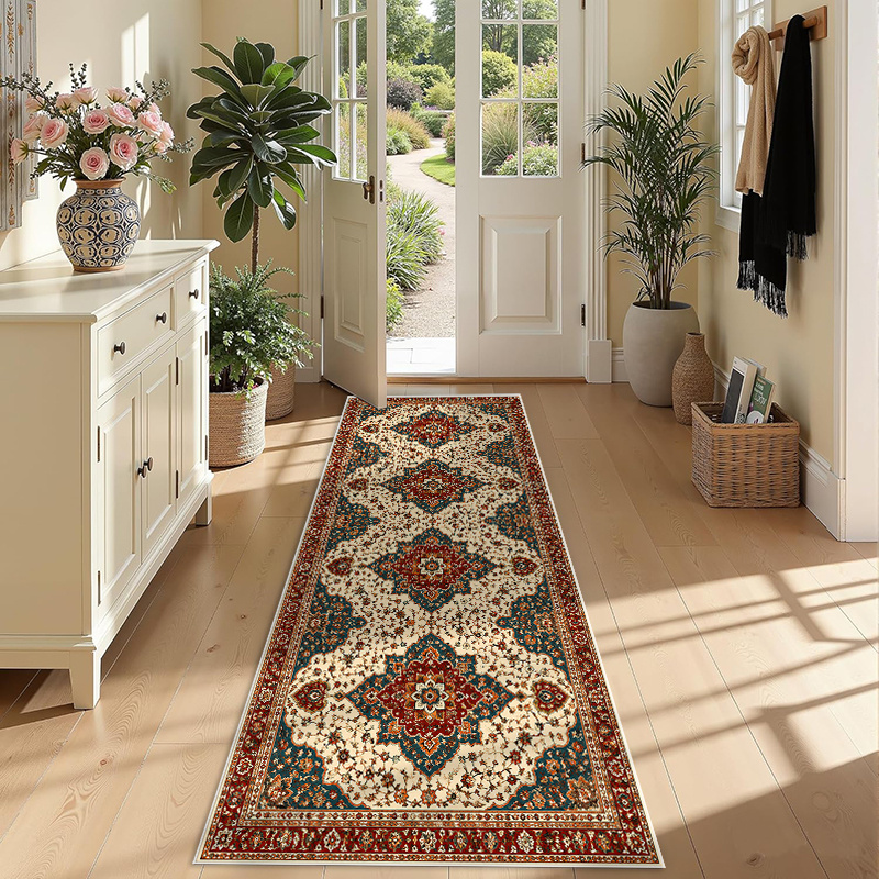 Karpet Vintage Motif Bintang M - Commercial Kitchen Tile Flooring ulasan dan harga