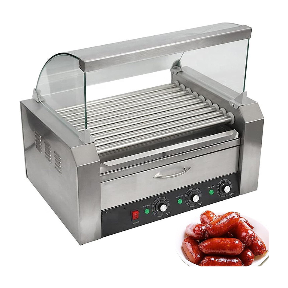 HHD09A Pemanggang Hotdog Komer - Hot Dog Roller Grill ulasan dan harga