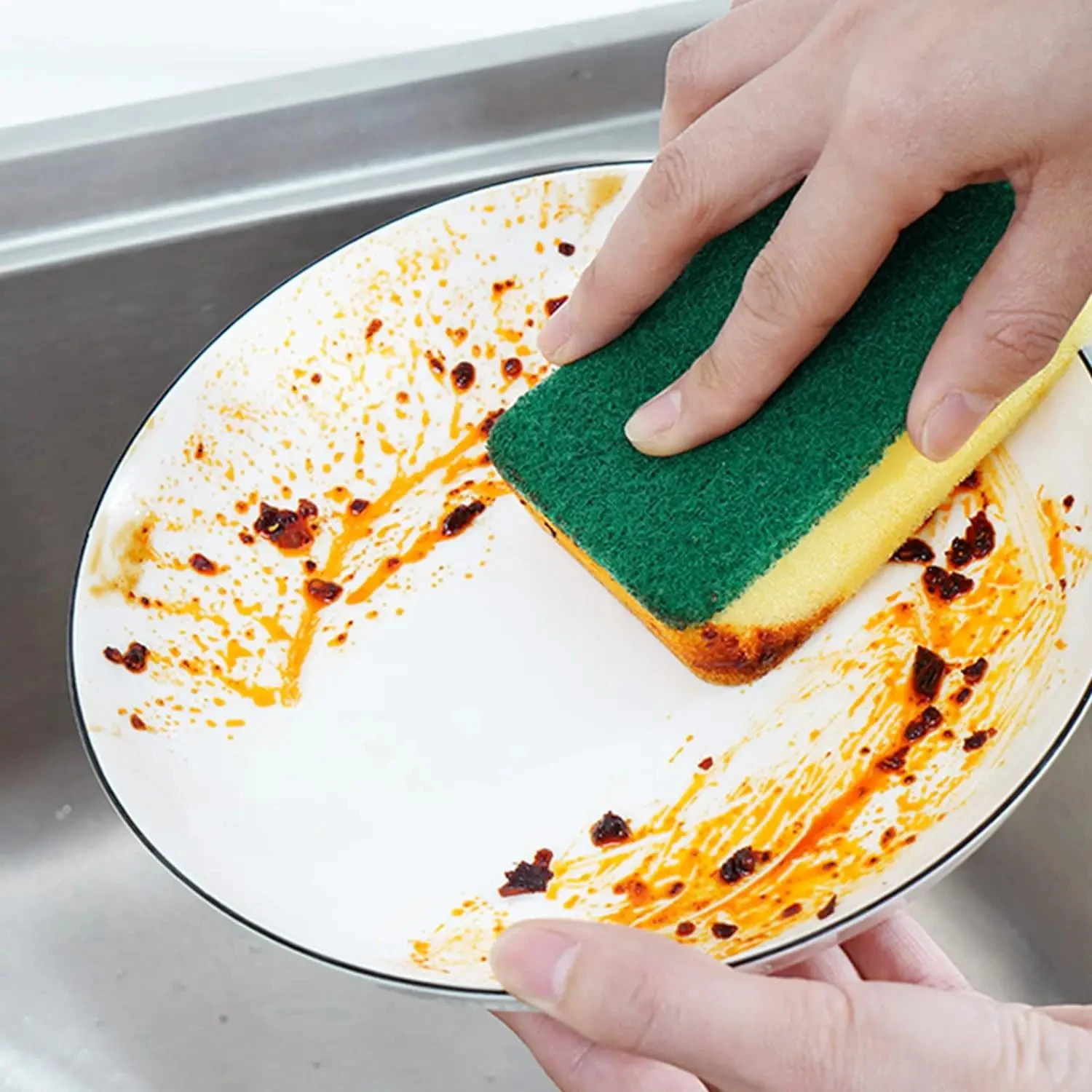 Spons Ajaib Dua Sisi Daya Sera - Commercial Kitchen Cleaning ulasan dan harga