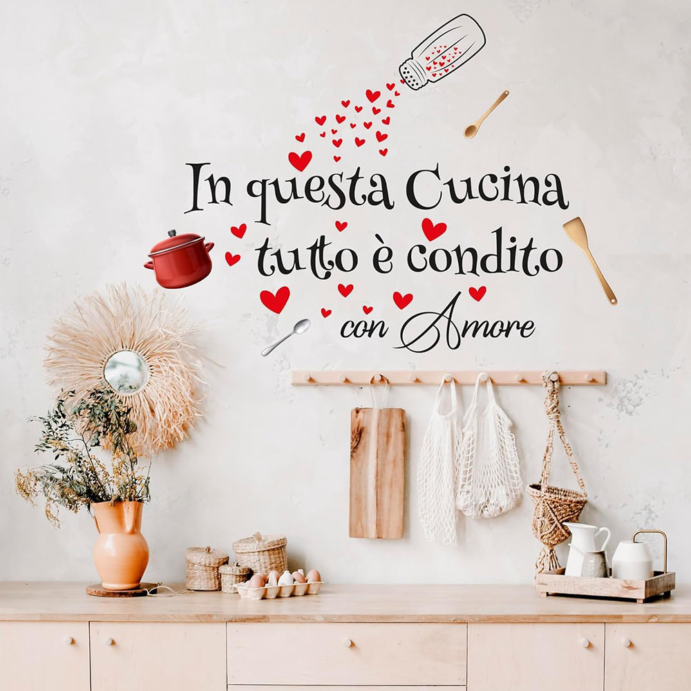 Stiker Dinding Bahasa Italia D - Commercial Kitchen Tiles ulasan dan harga