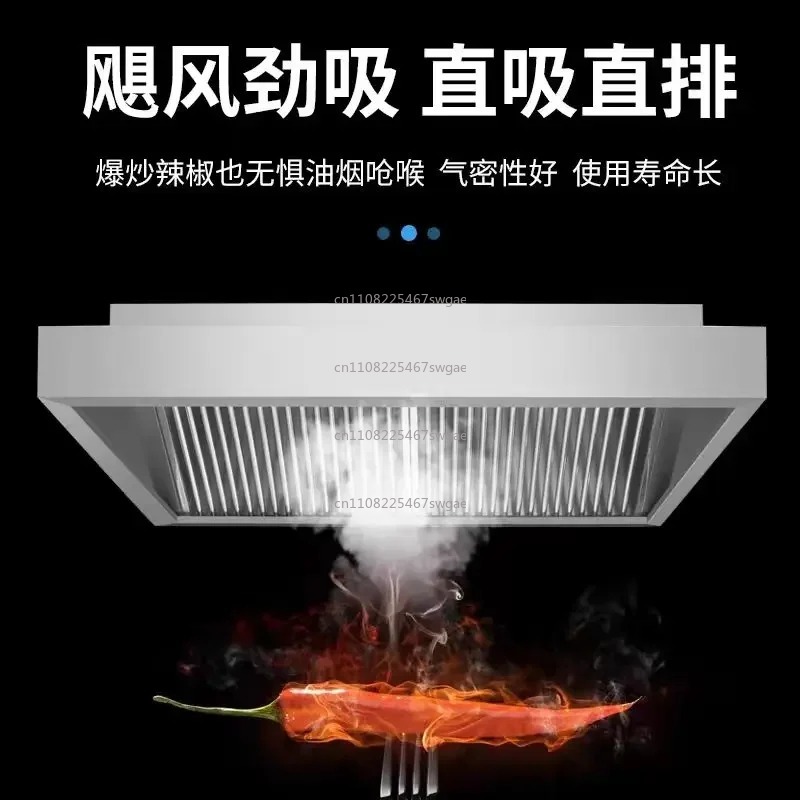 Penghisap Asap Dapur Baja Taha - Commercial Kitchen Exhaust Hood ulasan dan harga