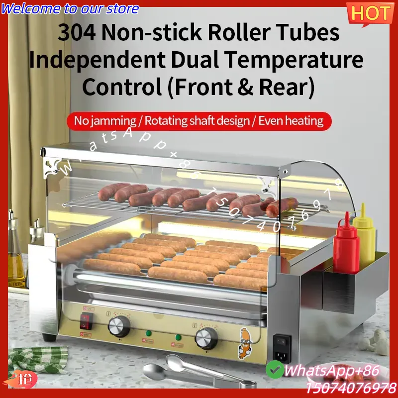 Mesin BBQ Kontrol Suhu 2026 Mo - Hot Dog Roller Grill ulasan dan harga