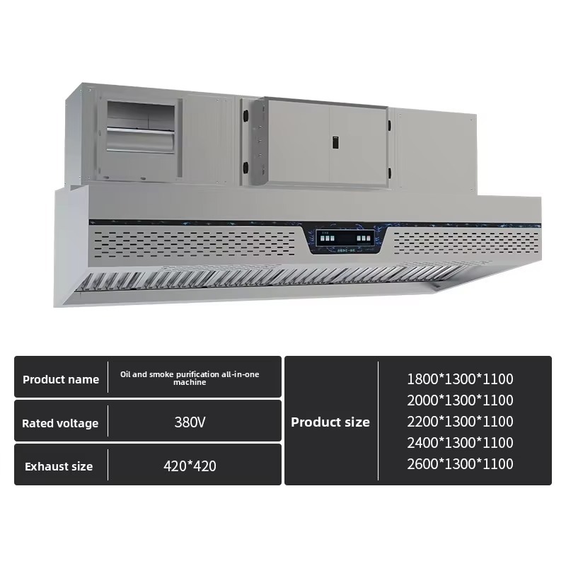 Penghisap Asap Dapur Komersial - Commercial Kitchen Exhaust Hood ulasan dan harga