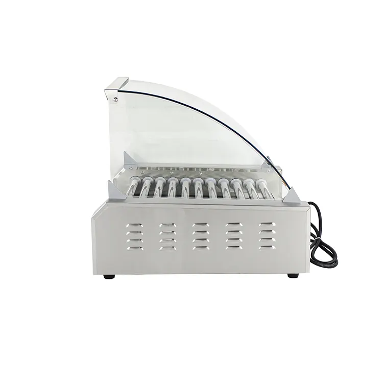 Mesin Pembuat Hot Dog 11 Rolle - Hot Dog Roller Grill ulasan dan harga
