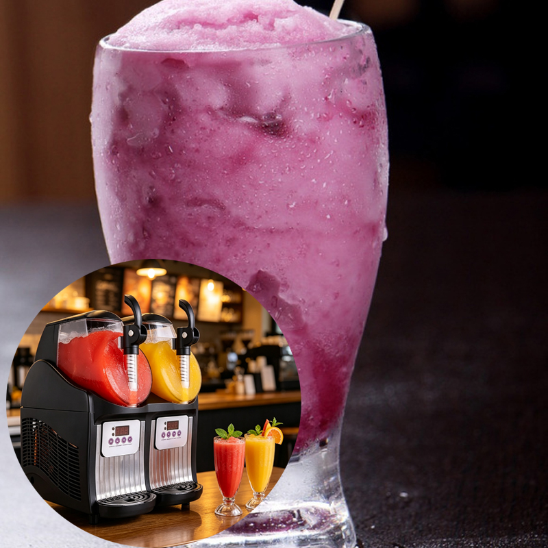 Mesin Pembuat Es Serut Teh Slu - Slushy Machine ulasan dan harga