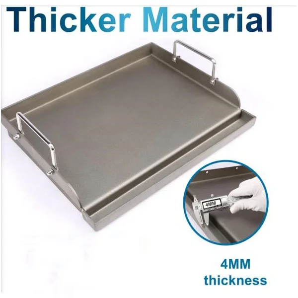 Piring Panggangan Datar Tugas  - Electric Griddle Flat Top ulasan dan harga