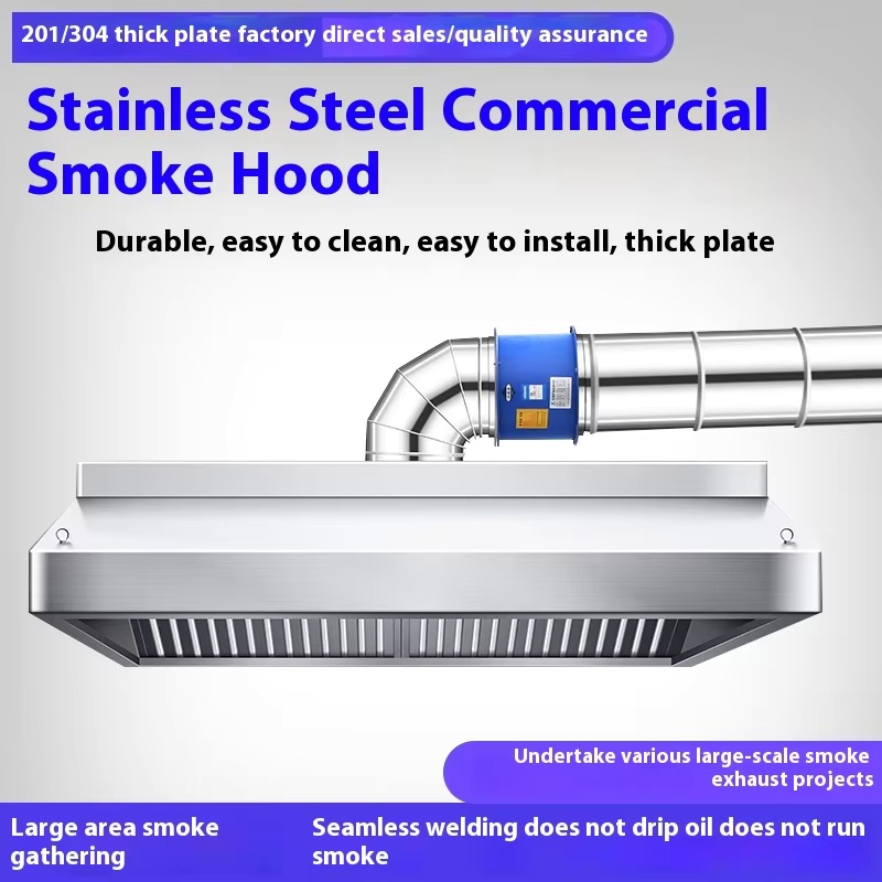 Hood Dapur Komersial Baja Anti - Commercial Kitchen Exhaust Hood ulasan dan harga