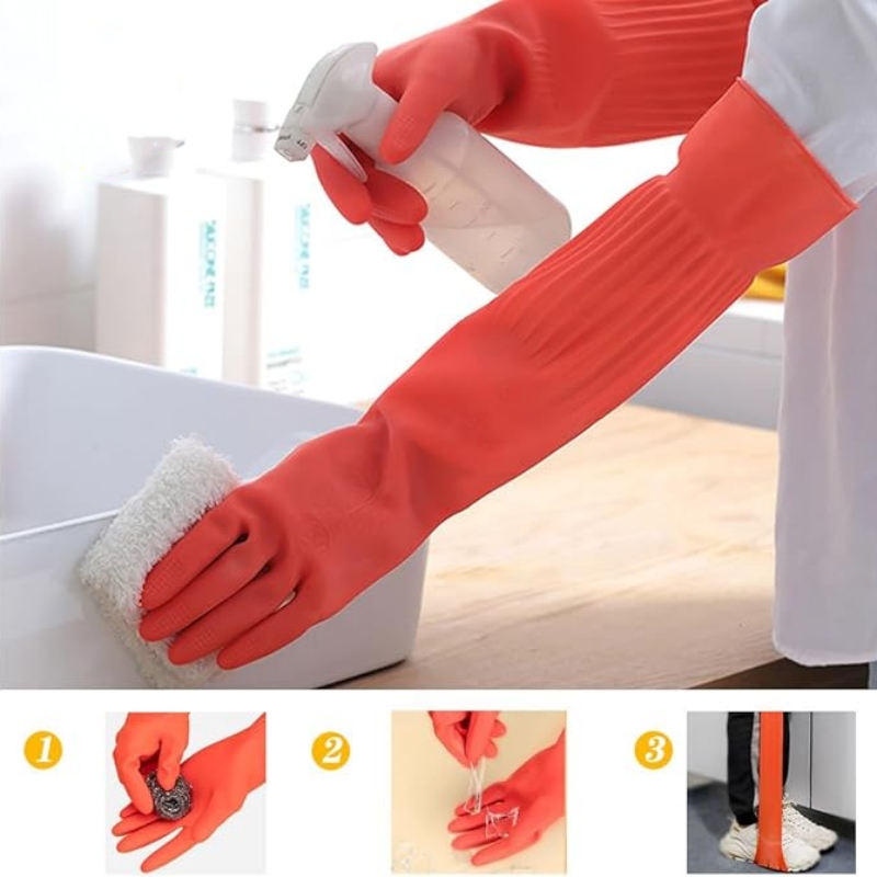 Sarung Tangan Pembersih Karet  - Commercial Kitchen Gloves ulasan dan harga