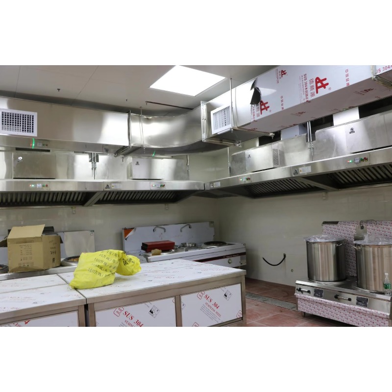 Penghisap Asap Dapur Komersial - Commercial Kitchen Chimney ulasan dan harga