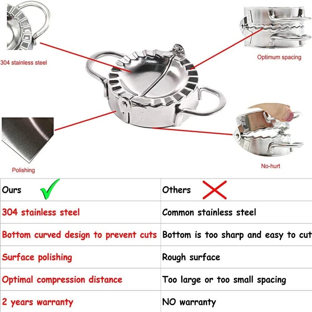 Pembuat pangsit dari baja taha - Commercial Kitchen Accessories ulasan dan harga