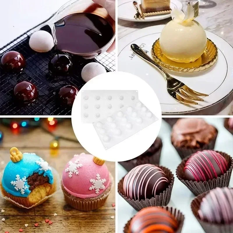Cetakan silikon bola 3D untuk  - Commercial Kitchen Accessories ulasan dan harga
