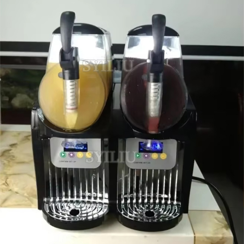 Mesin Slush Profesional 12L 2  - Slushy Machine ulasan dan harga